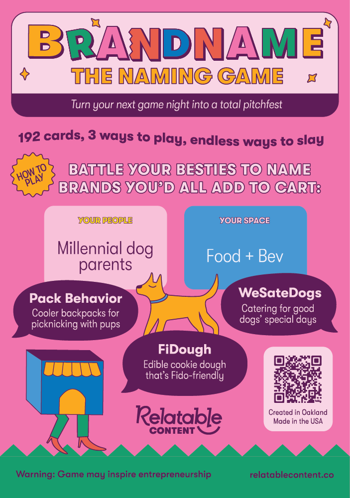 Brand Name the Naming Game